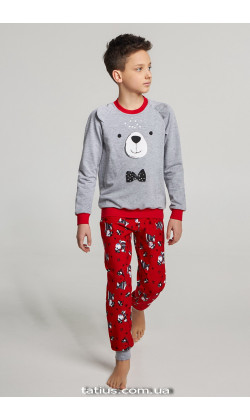 Детская пижама для мальчика утепленная Ellen GNP 041/001*