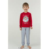 Детская пижама для мальчика утепленная Ellen Winter magic CPF 0582/03/02