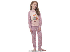 Детская пижама для девочки утепленная Ellen GNP 034/001*,Лисенок