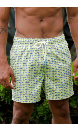 Мужские пляжные шорты IslandHaze,The Tuna yellow