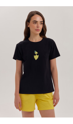 Пижама женская с шортами Ellen Lemon style LPK 2970/22/04