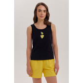 Пижама женская с шортами Ellen Lemon style LPK 4570/40/01