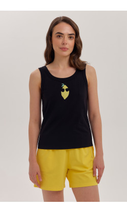 Пижама женская с шортами Ellen Lemon style LPK 4570/40/01