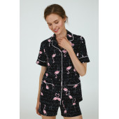 Комплект женский c шортами Ellen Flamingo LPK 5170/01/01