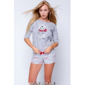 Пижама женская с шортами Snowy Owl